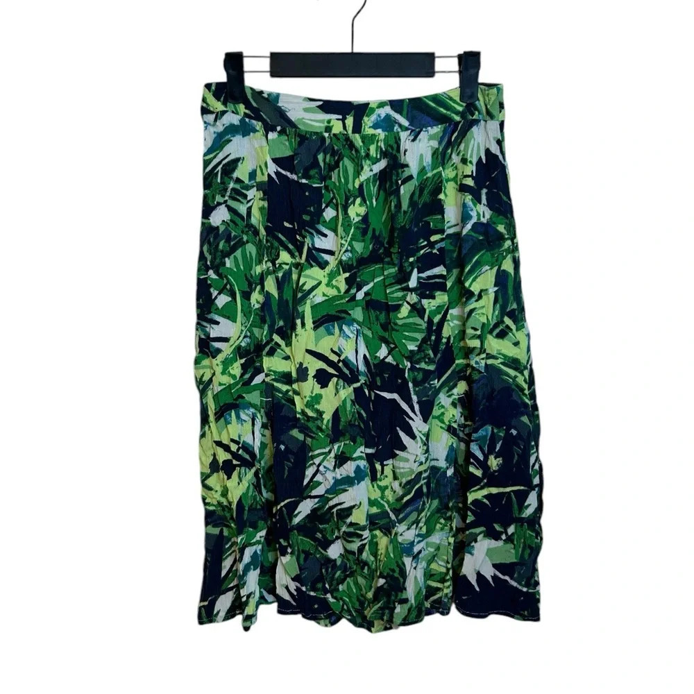 Loft Tropical Flowy Skirt